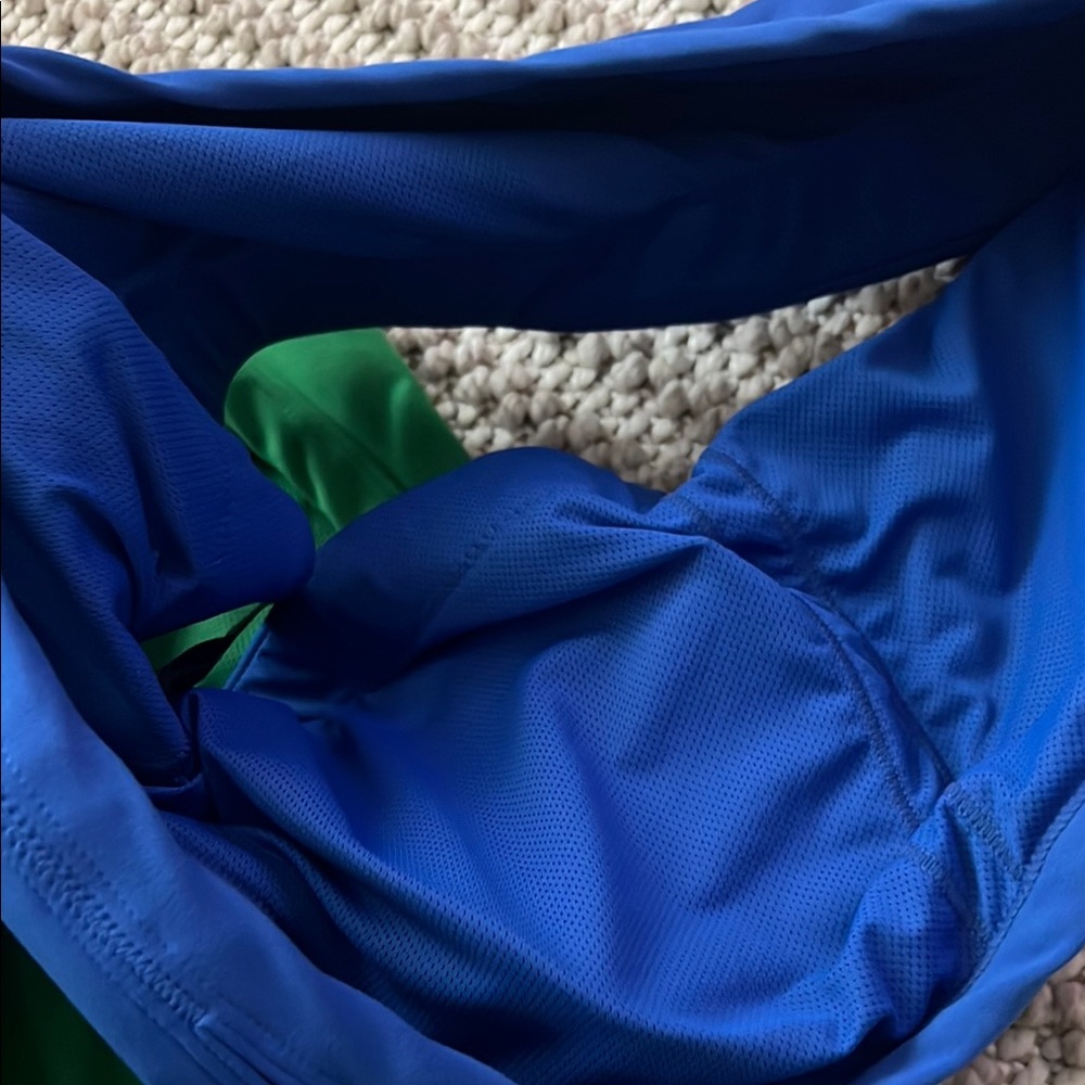 All in Motion Blue and Green Sports Bras - Picture 6 of 7